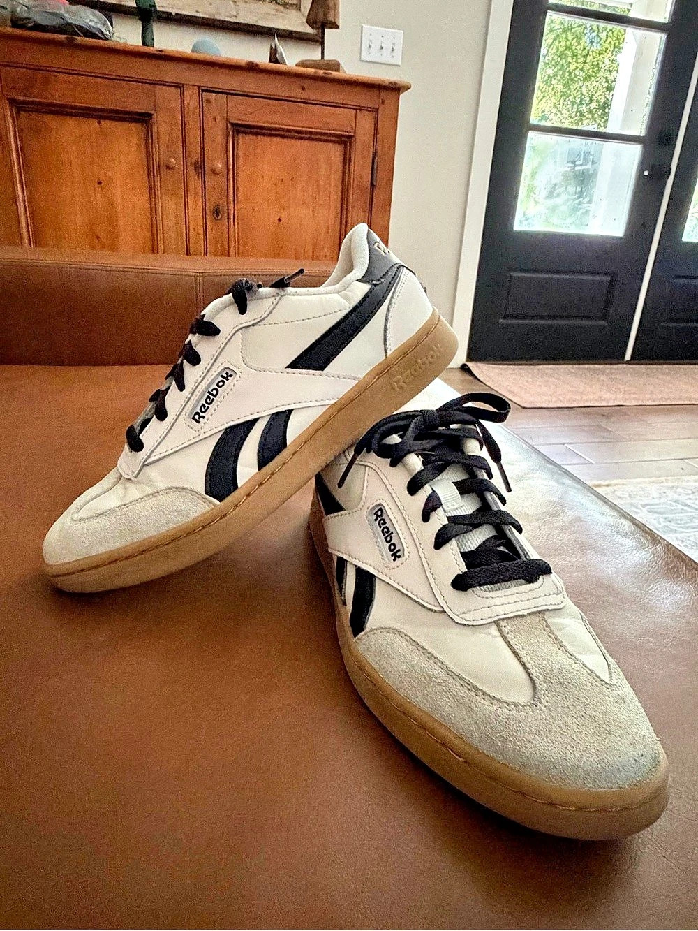 Reebok Club C 85 Sneakers White & Black US 7.5
